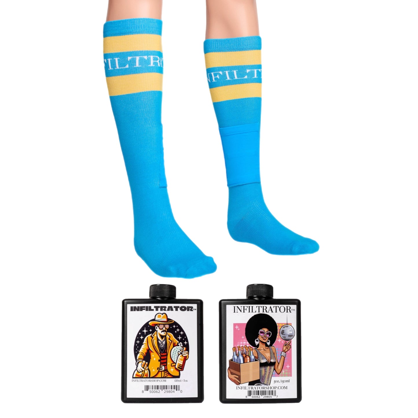 Socks & Flasks Combo