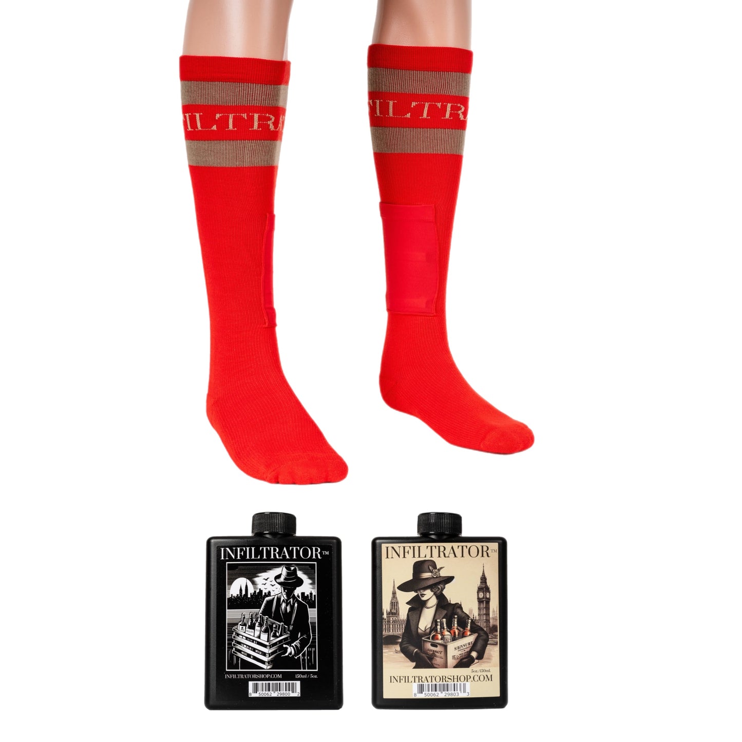 Socks & Flasks Combo