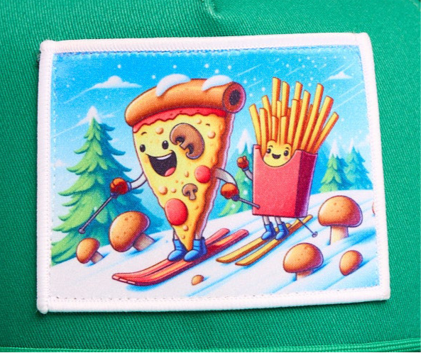 Ski Adventure / Pizza & French Fries🍕🍟