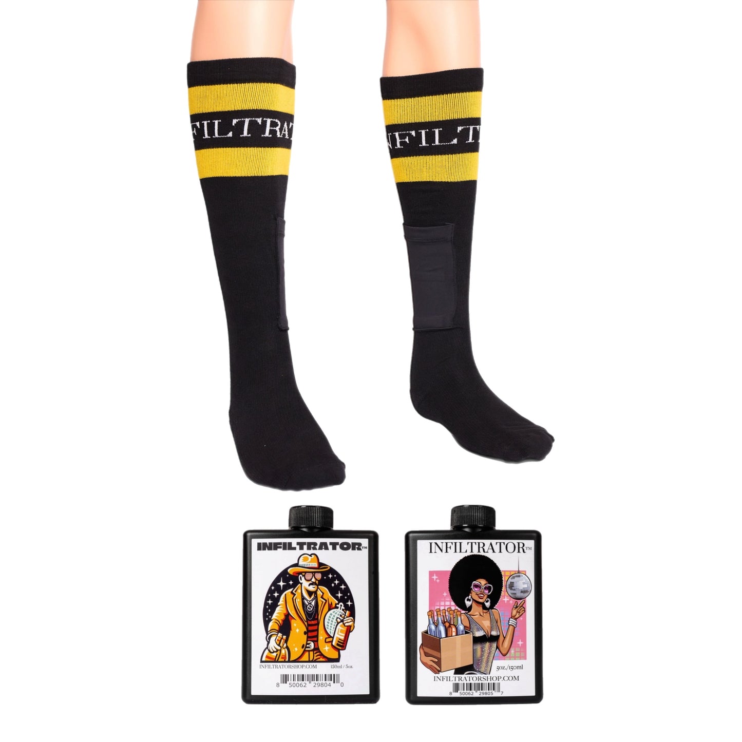 Socks & Flasks Combo