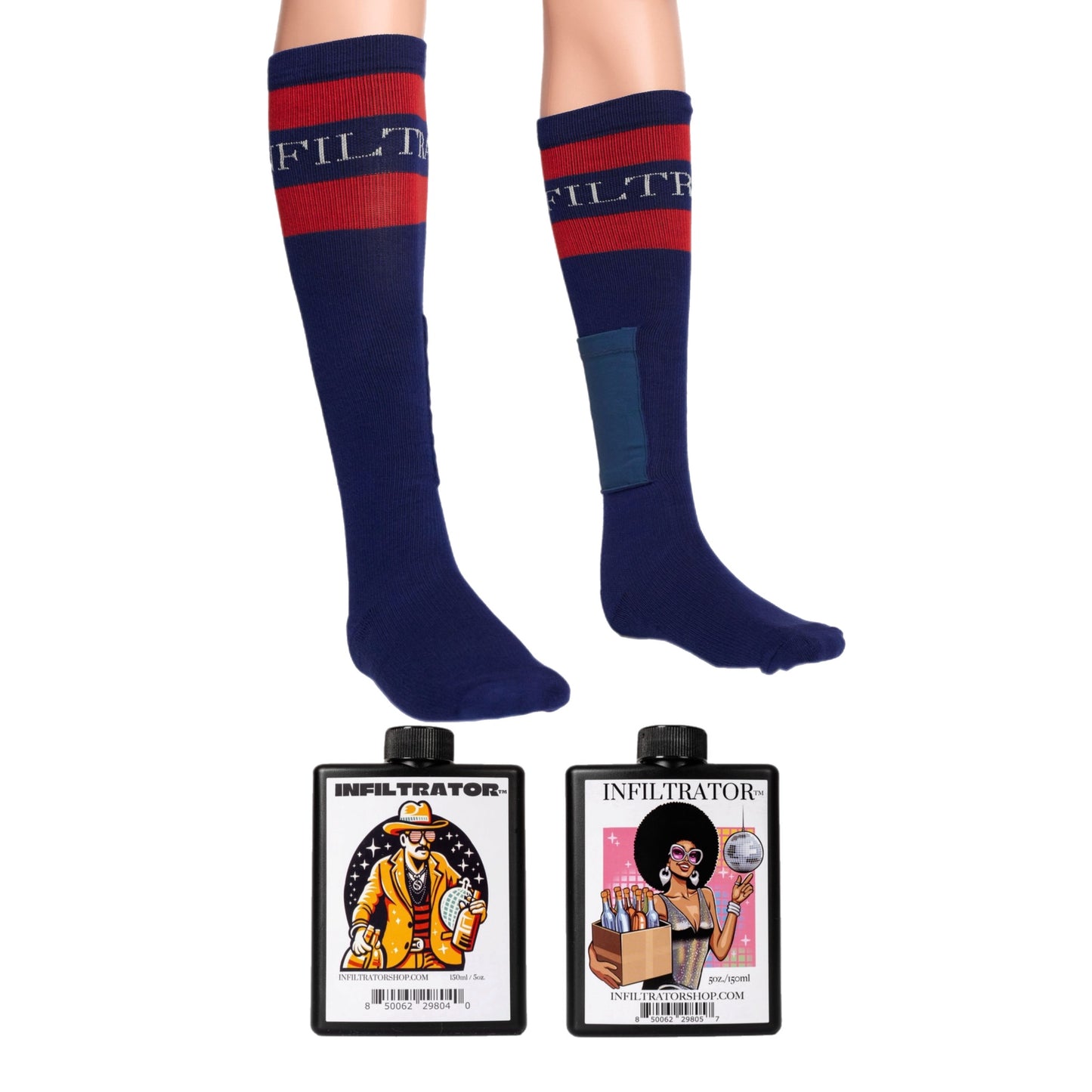 Socks & Flasks Combo