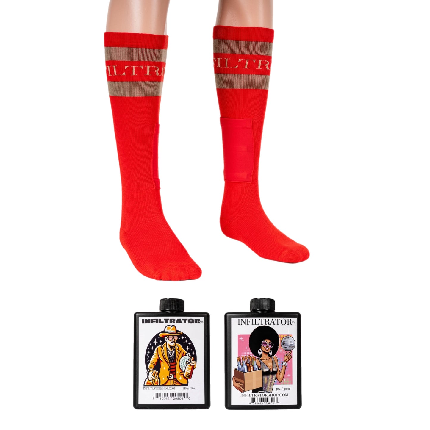 Socks & Flasks Combo