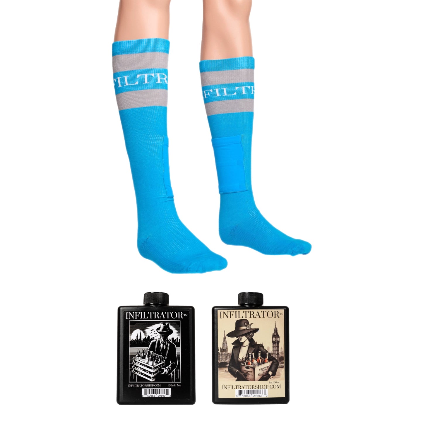 Socks & Flasks Combo