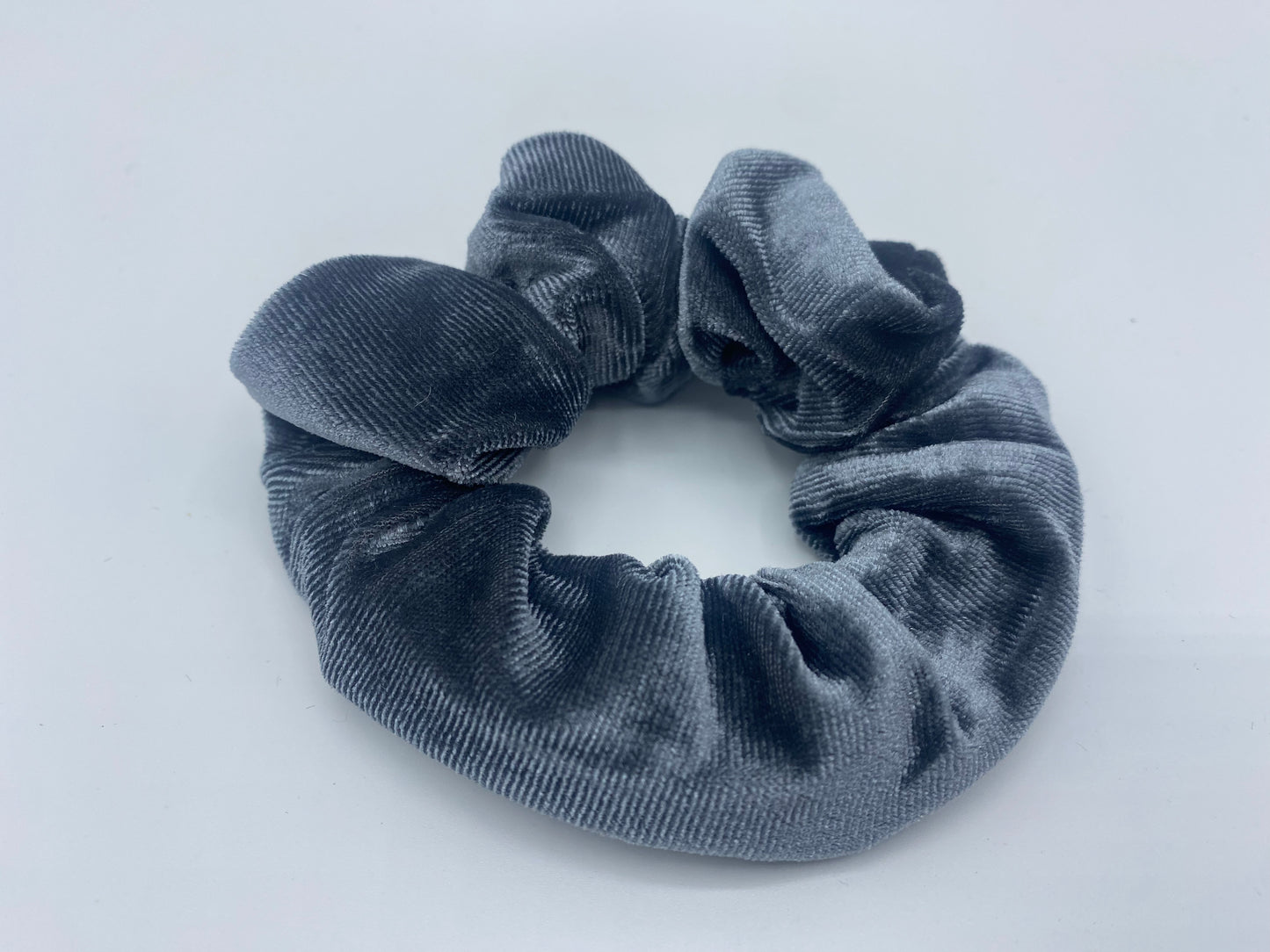 Scrunchie - Grey Velvet