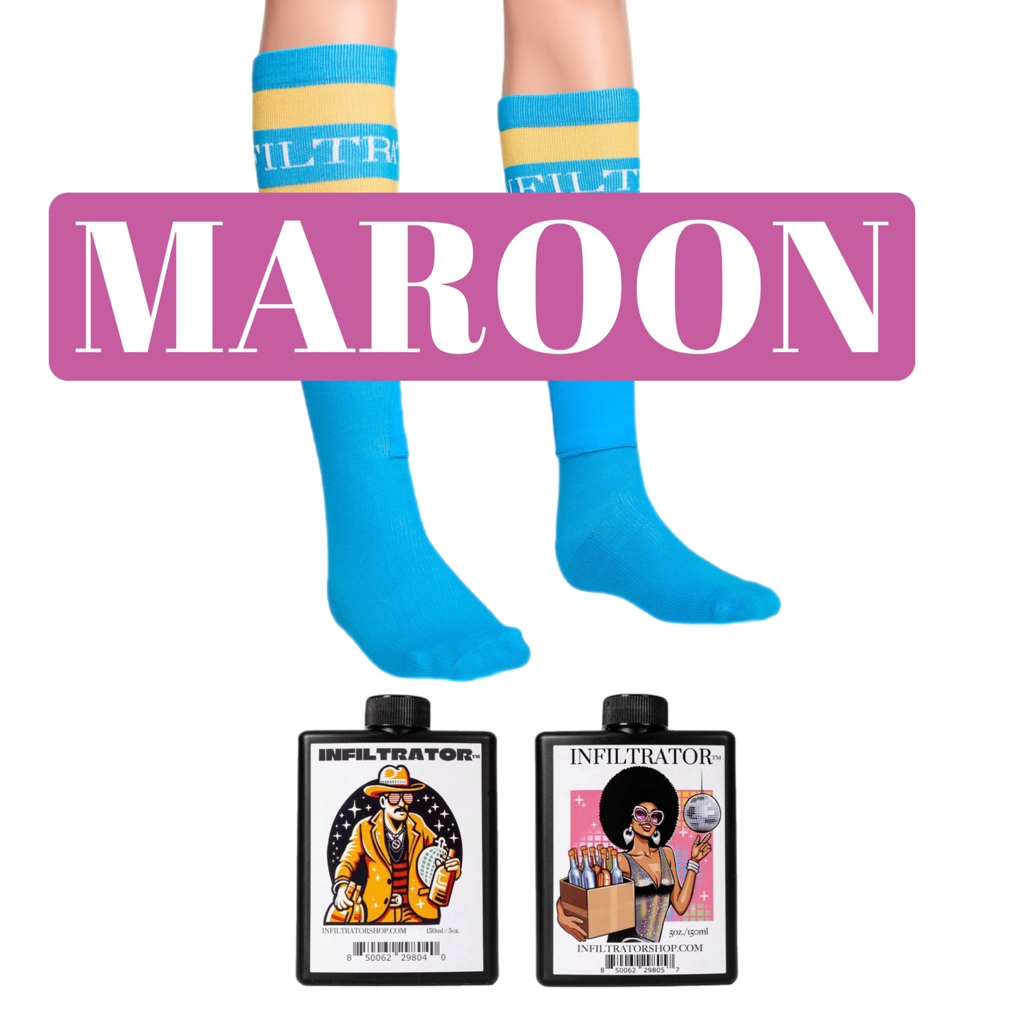 Socks & Flasks Combo