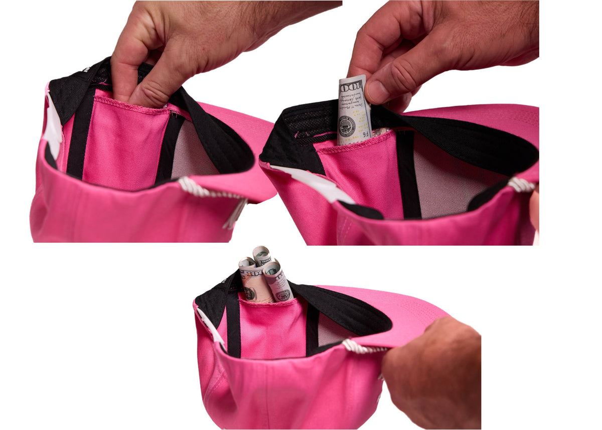 Every INFILTRATOR hat has two hidden pockets under the sweatband so you can keep your secrets.