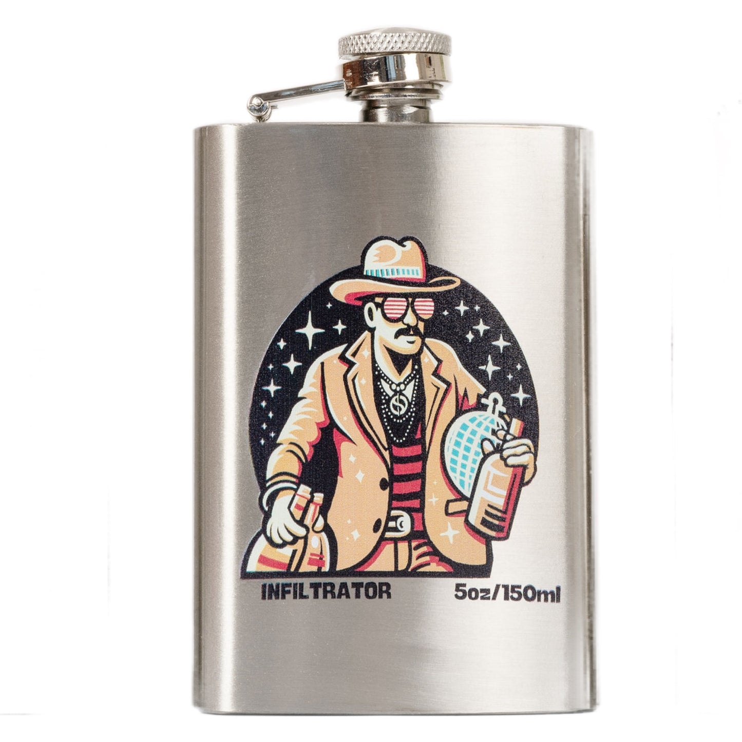 Stainless Steel Flask (5oz/150ML)