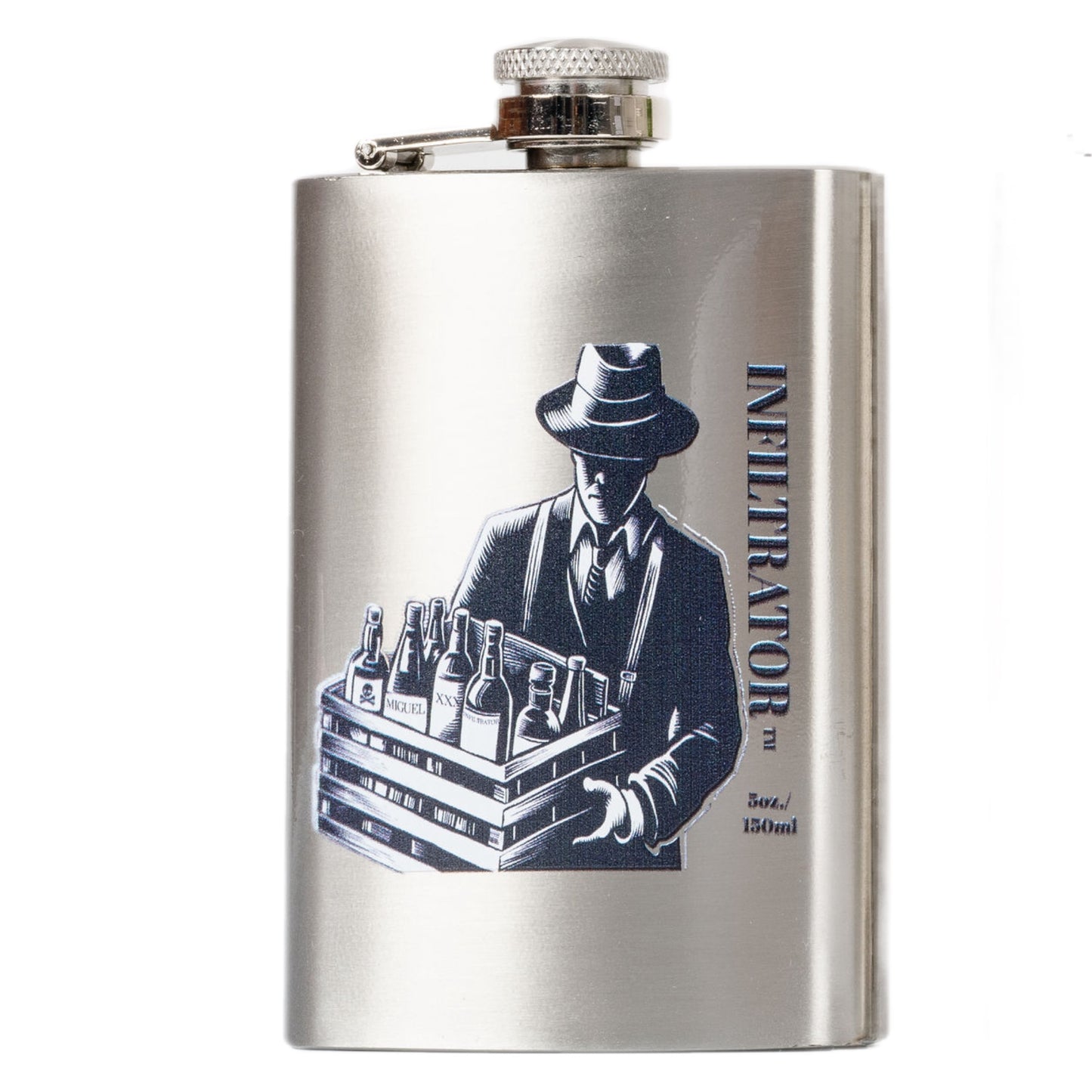 Stainless Steel Flask (5oz/150ML)