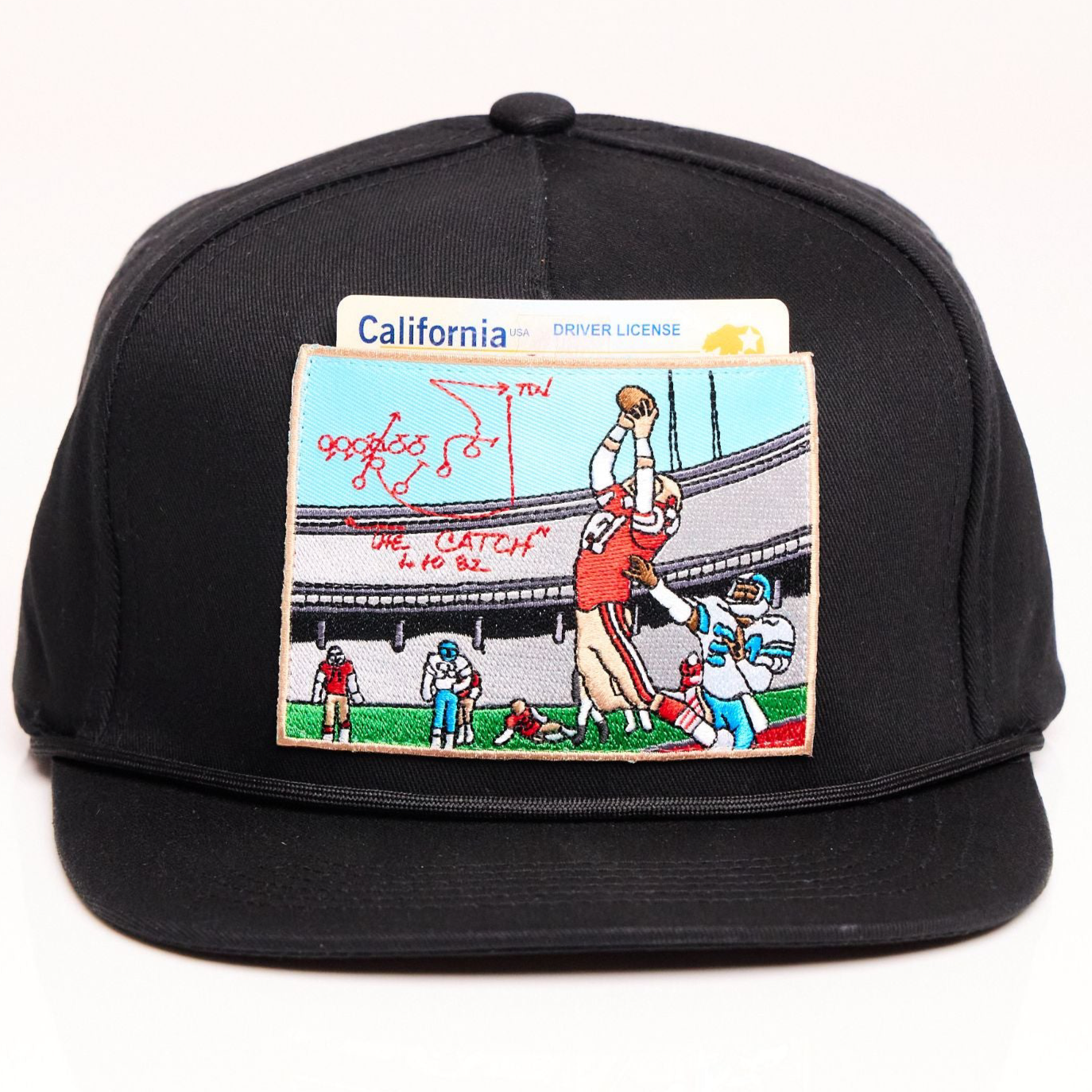 49ers / Niners - The Catch (Drawn)