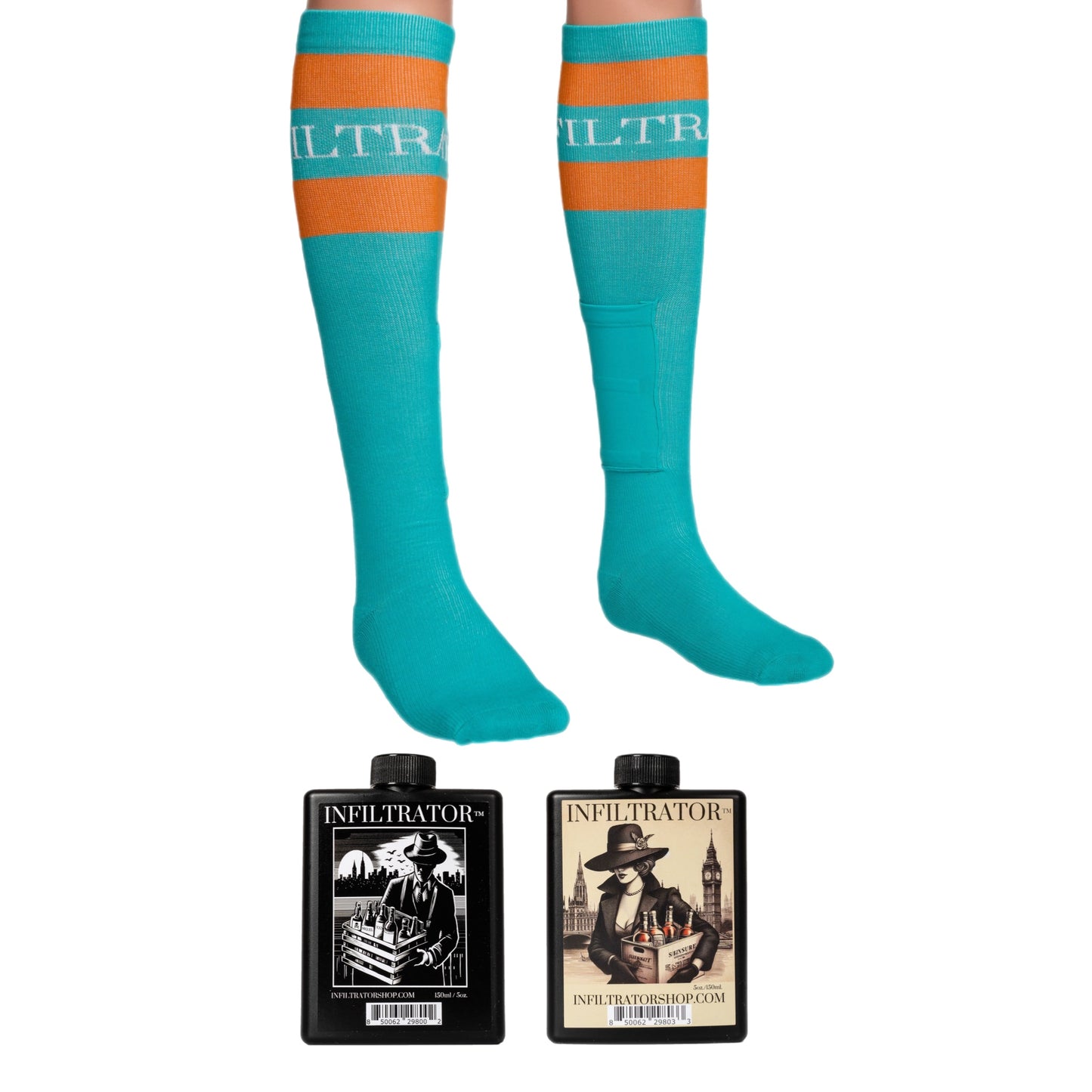 Socks & Flasks Combo