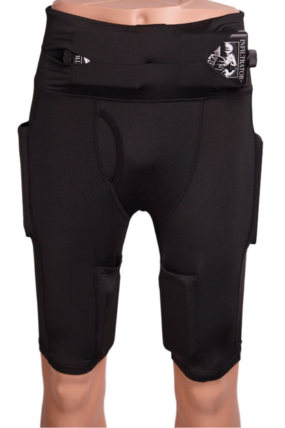 No-Zipper Shorts with Disco Pockets
