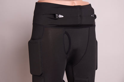 No-Zipper Shorts with Disco Pockets
