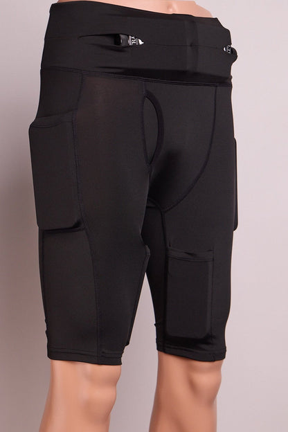 No-Zipper Shorts with Disco Pockets