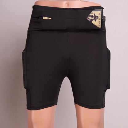 No-Zipper Shorts with Disco Pockets