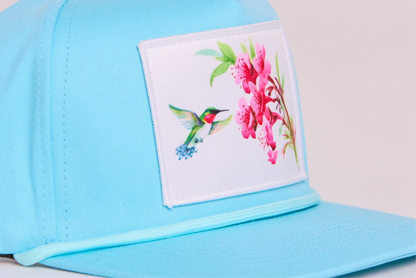 Hummingbird with Flowers