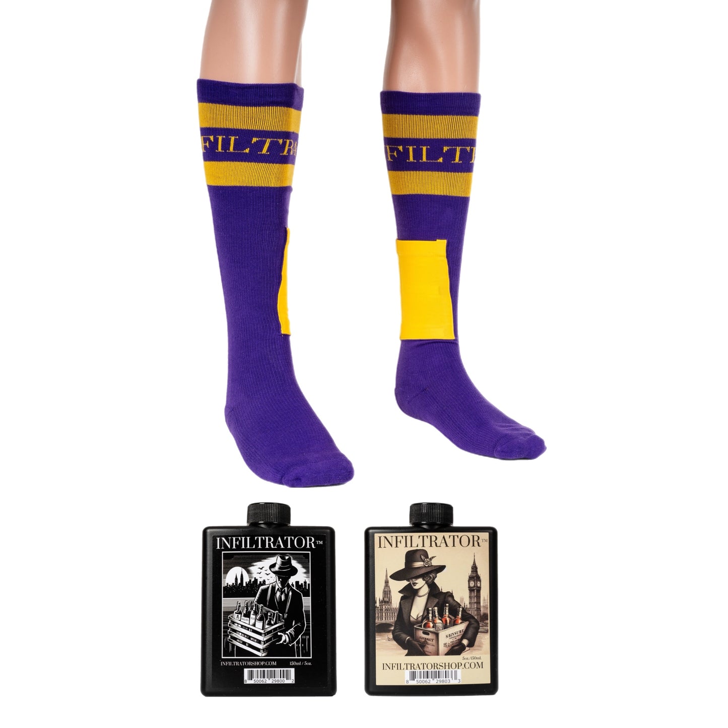 Socks & Flasks Combo