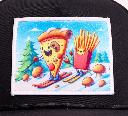 Ski Adventure / Pizza & French Fries🍕🍟
