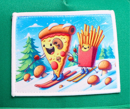 Ski Adventure / Pizza & French Fries🍕🍟