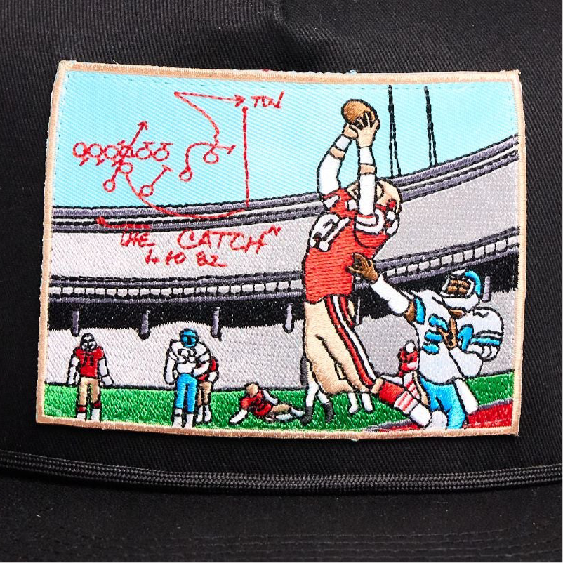 49ers / Niners - The Catch (Drawn)