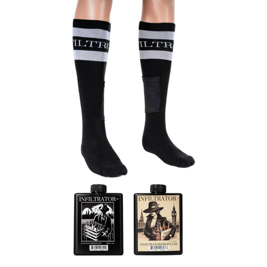 Socks & Flasks Combo