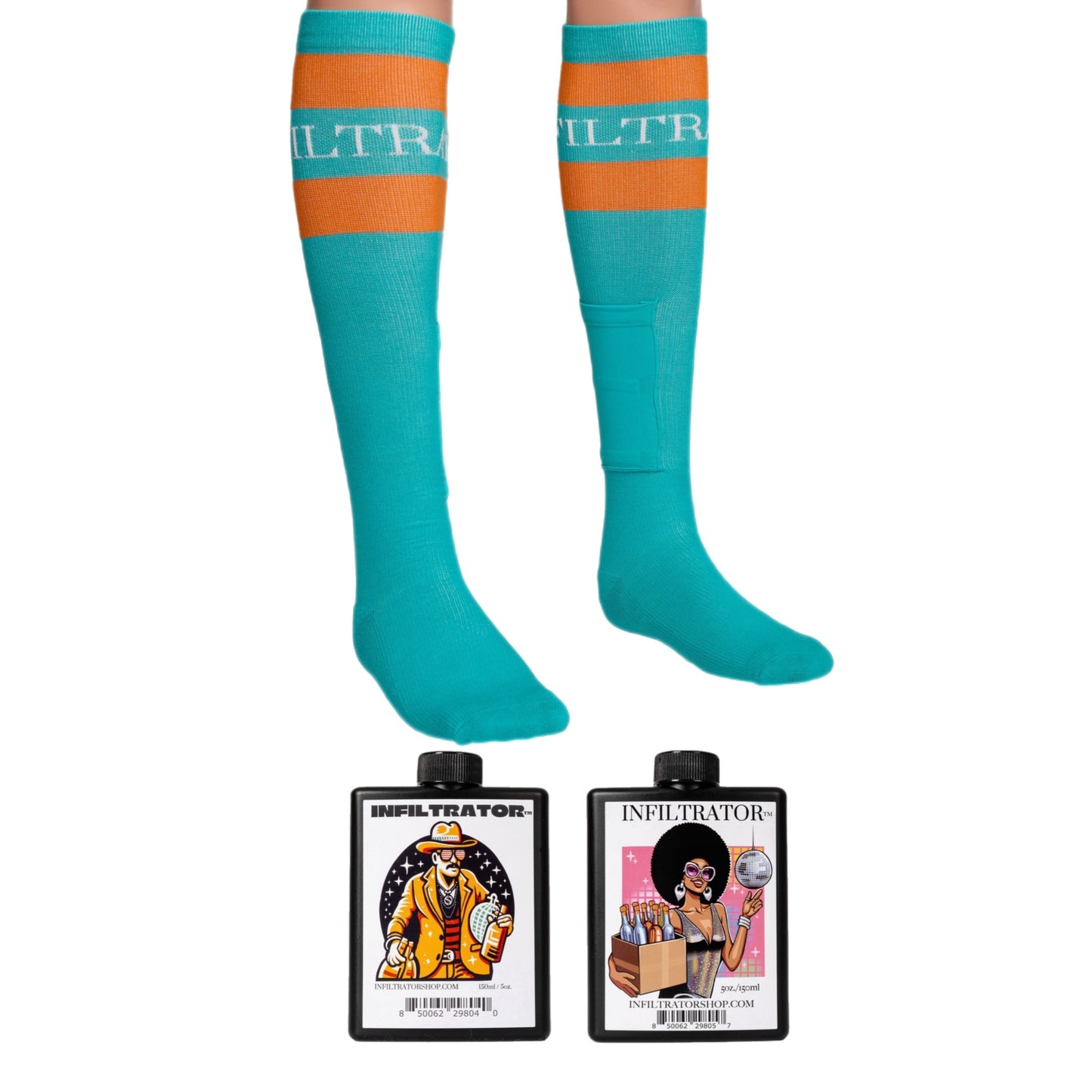 Socks & Flasks Combo