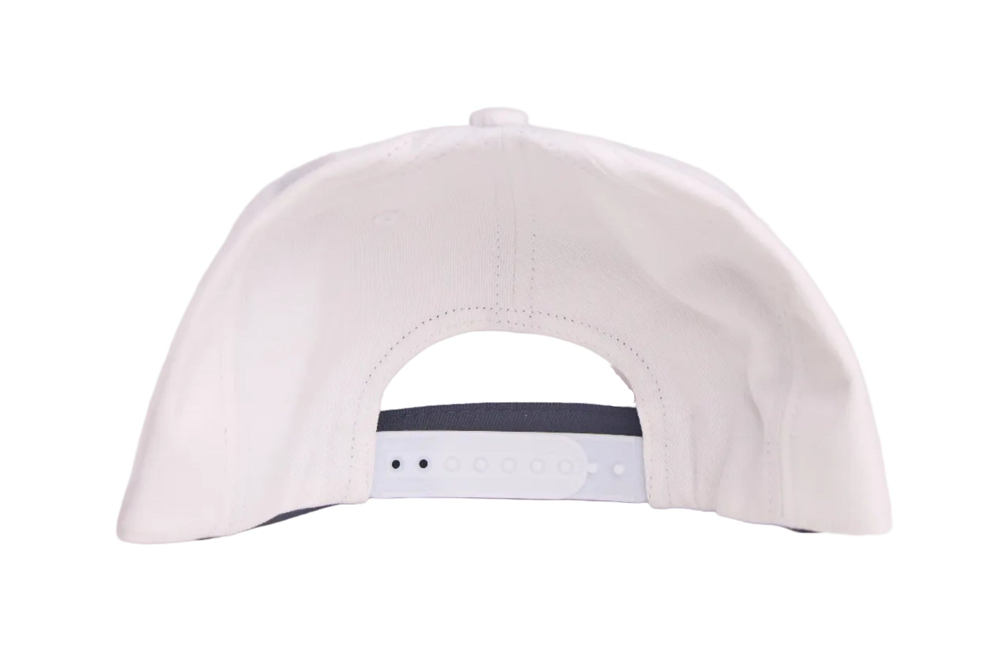 White hat with Bo Jackson patch on the front