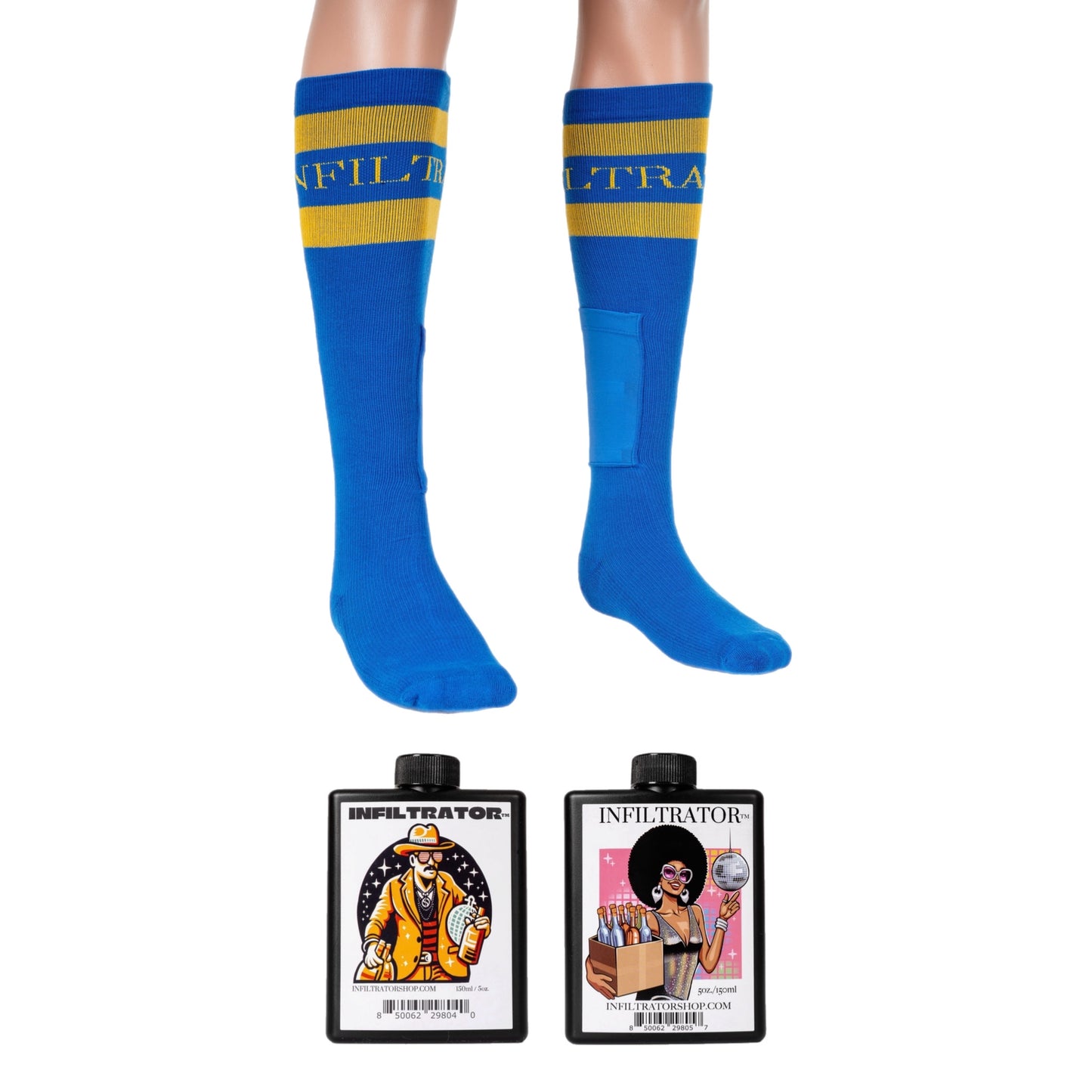 Socks & Flasks Combo
