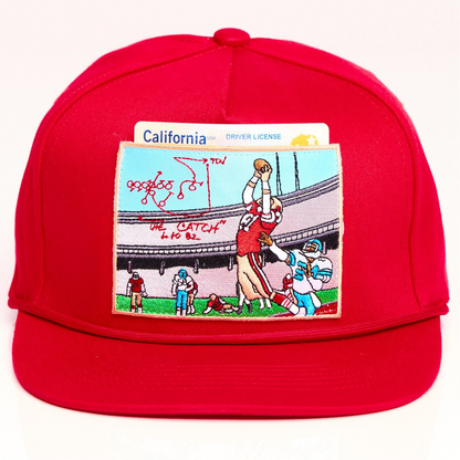 49ers / Niners - The Catch (Drawn)