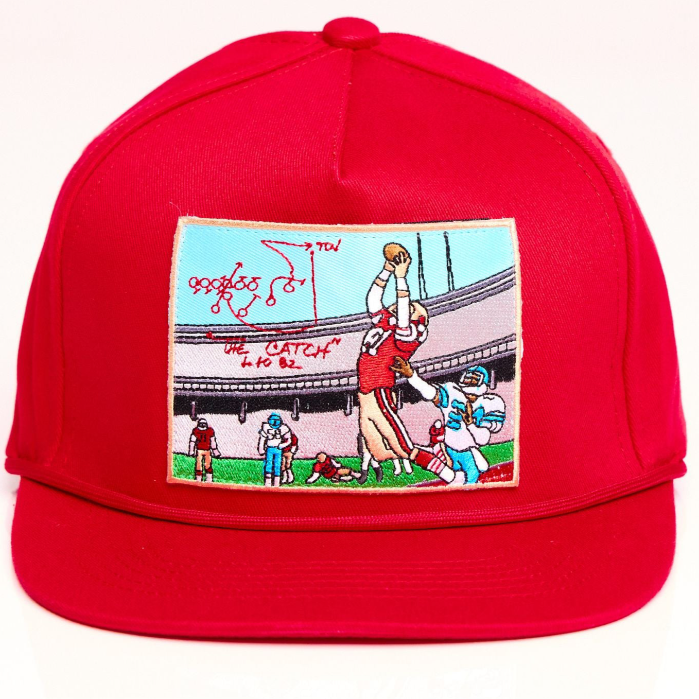 49ers / Niners - The Catch (Drawn)