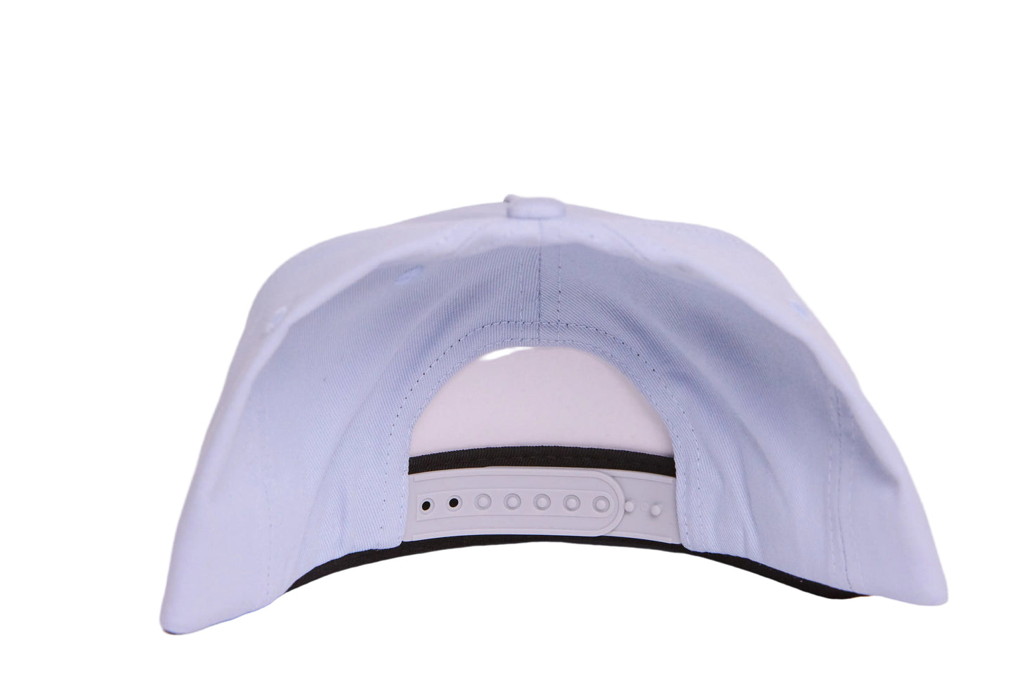 Grey hat with a regal fox in profile, looking back over it's shoulder