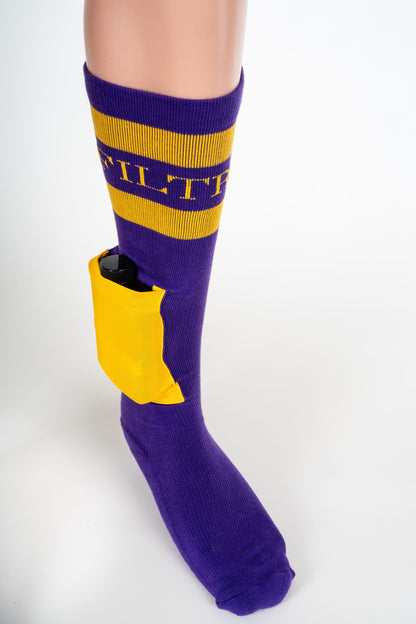 INFILTRATOR™ Socks with Hidden Flask Pocket