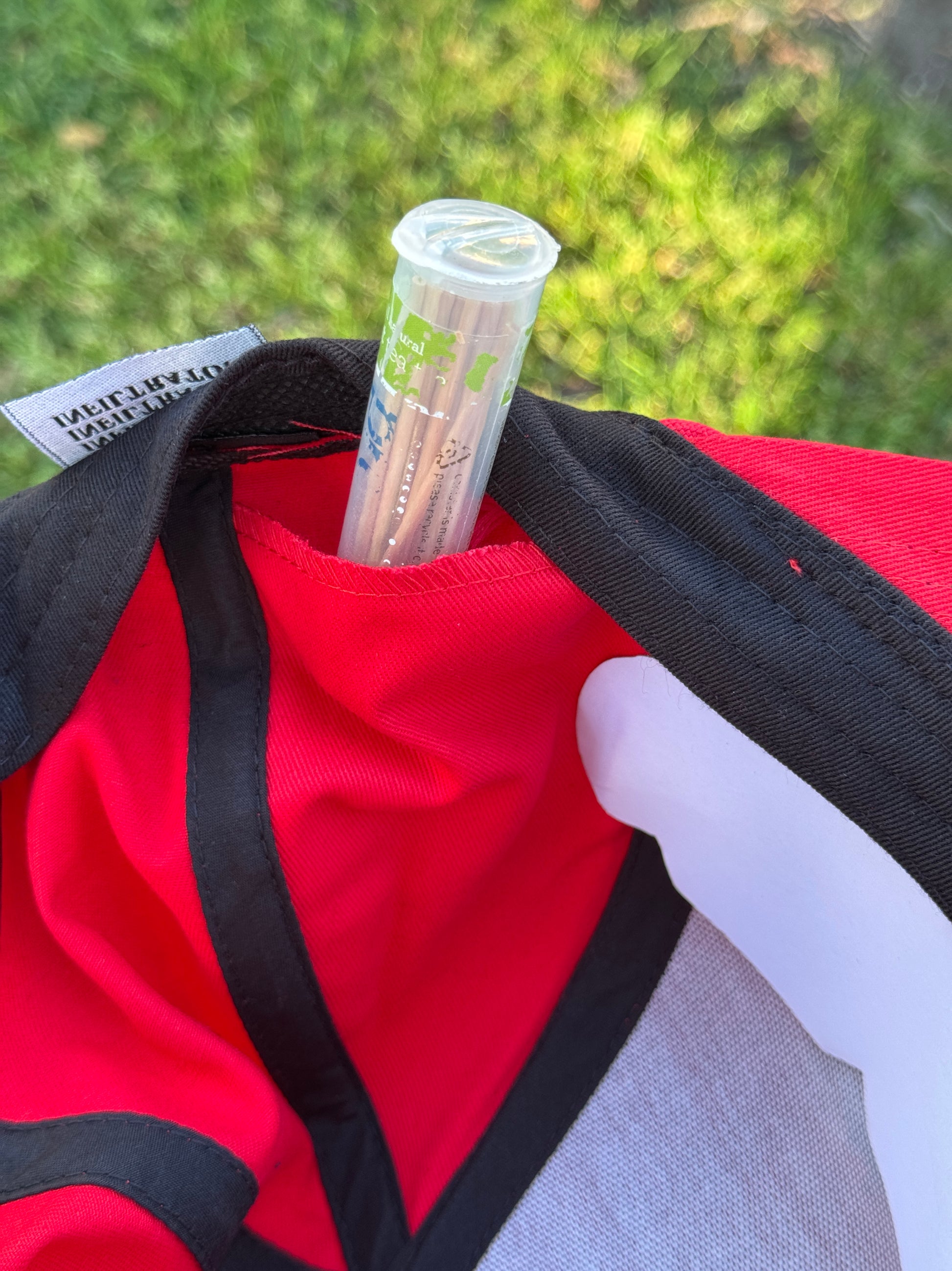 As always, every INFILTRATOR hat has two hidden pockets on the inside, perfect for cash, keys, jellybeans, or any other secrets you may have.