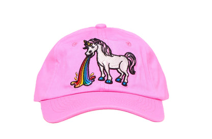 Unicorn Barfing a Rainbow (Dad hat)