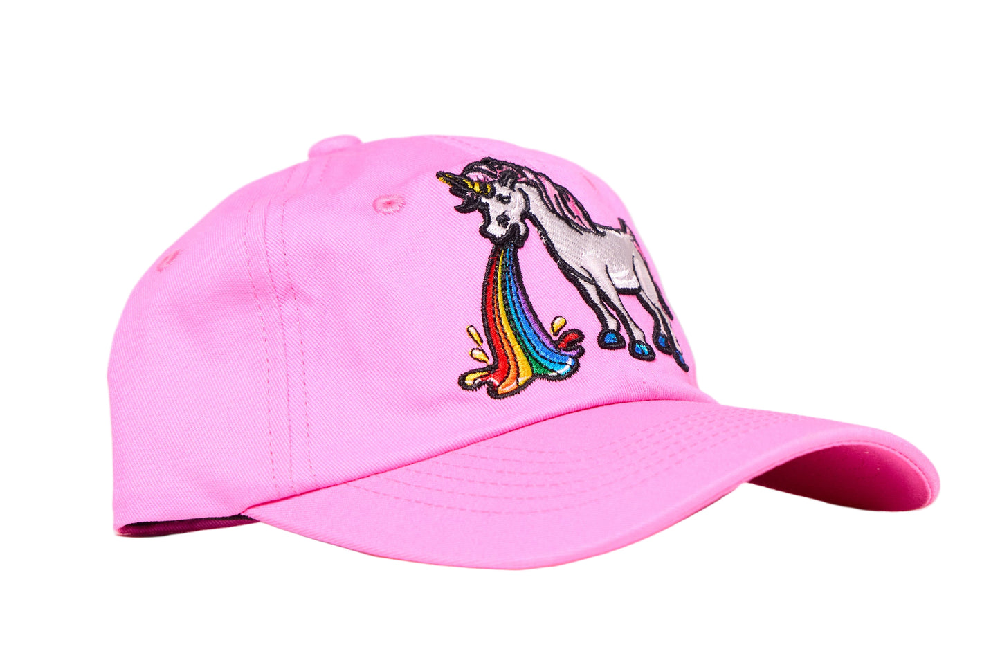 Unicorn Barfing a Rainbow (Dad hat)
