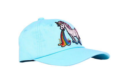 Unicorn Barfing a Rainbow (Dad hat)