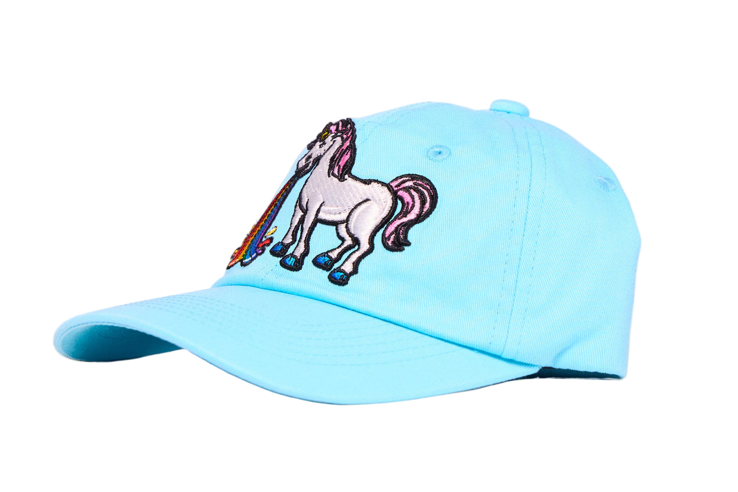 Unicorn Barfing a Rainbow (Dad hat)