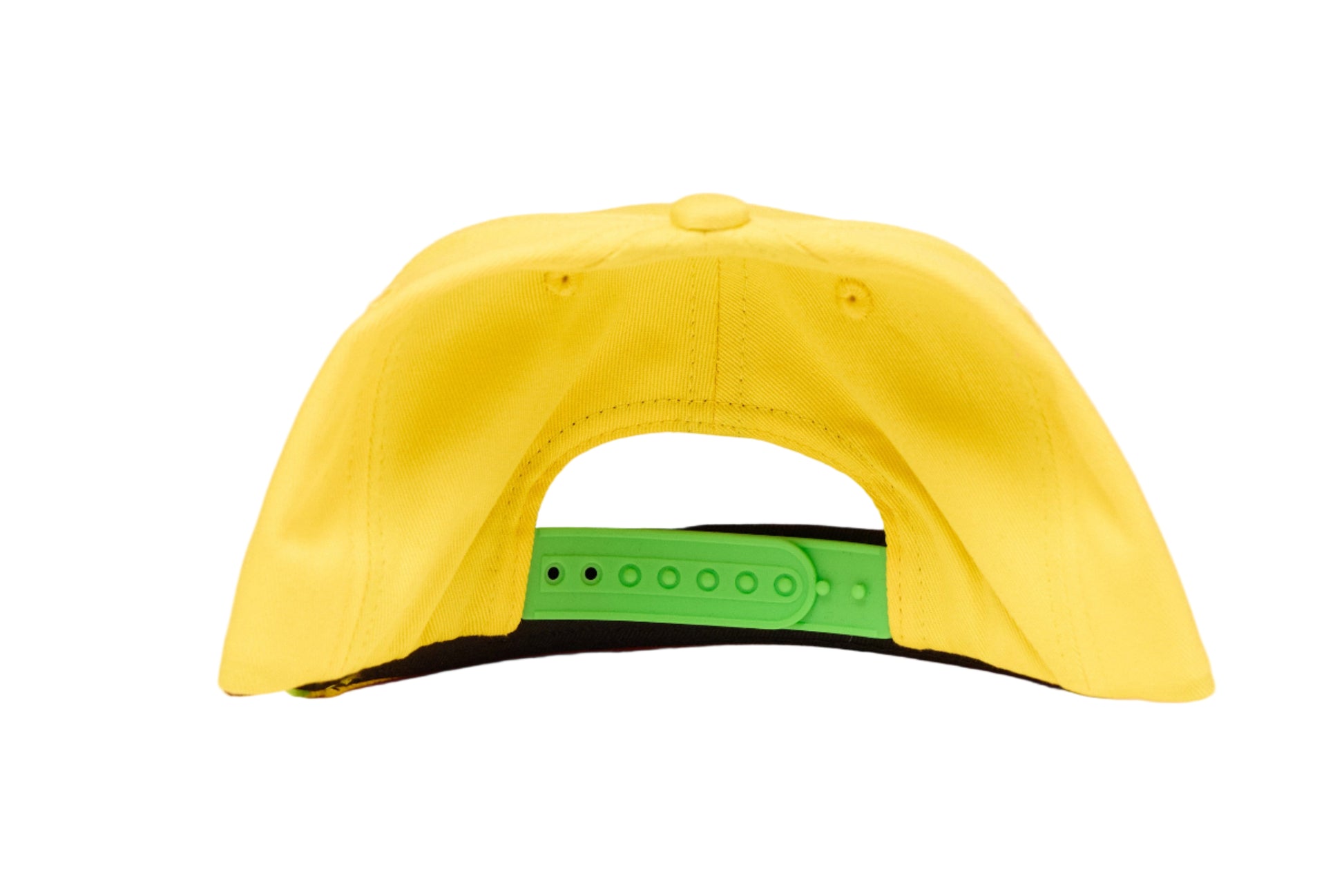 Yellow cap with a 3-D embroidered unicorn design 