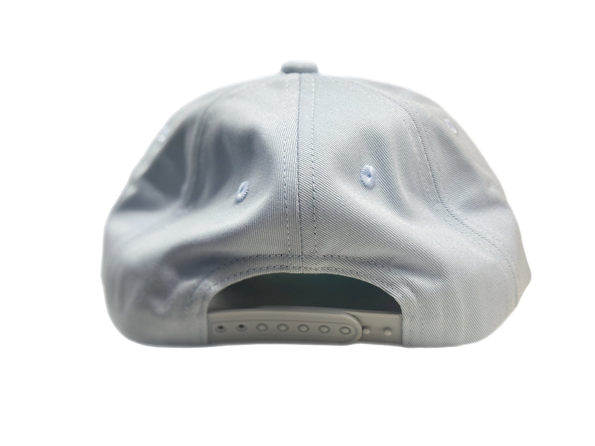 Gray youth-size dad hat featuring a 3-D embroidered whale